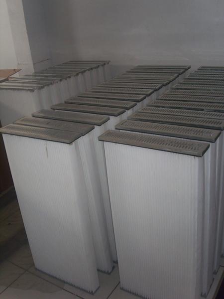Flat Type High Flow Panel Filter Cartridge 505mm Flange Length PTFE Membrane