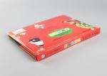 Soft Touching Front Cover Christmas Pop Up Books With Cartoon Kids Character