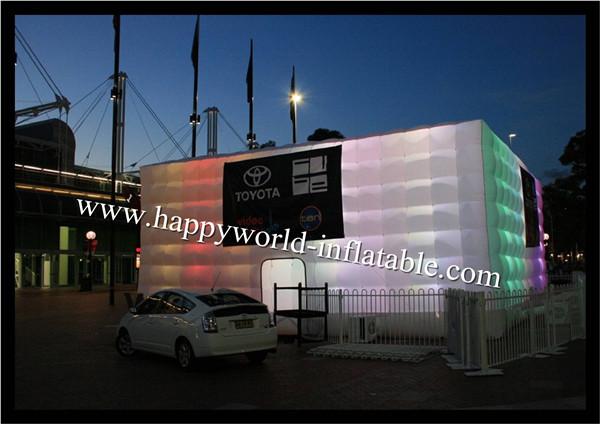 Buy cheap Inflatable Advertising tent for outdoor usage , cube tent from wholesalers