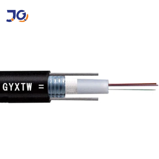 2 4 6 8 16 24 Aerial Armoured Outdoor Fiber Optic Cable Gyxtw 1km g652d Single Mode 12 Core