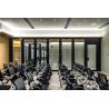 Buy cheap OEM Single Glass Movable Soundproof Partition Walls Fully Transparent WJ-40G from wholesalers