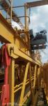 Used Tower Crane 7022 in Perfect Working State for Maximum Lifting Height 50