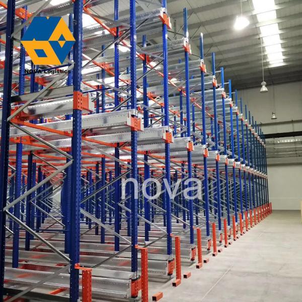 Buy cheap Warehouse Heavy Duty Radio Shuttle Pallet Rack 4 Ways Flexible Economic from wholesalers