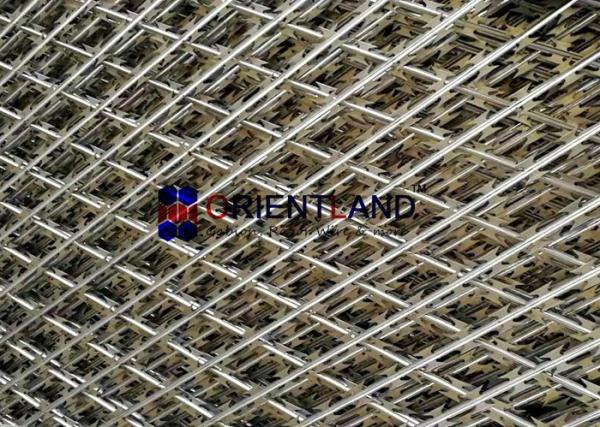 Buy cheap Welded Protection Razor Mesh Fencing , Anti Climb Blade Wire Fencing from wholesalers