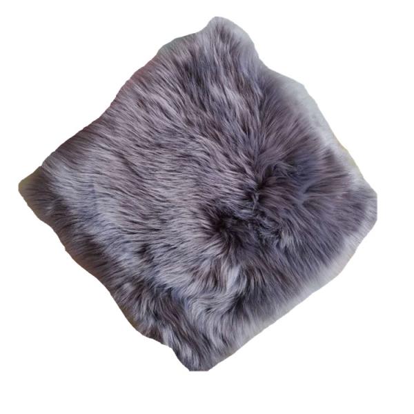 Buy cheap Customized Square Large Pink Sheepskin Rug Superlamb Floor Mats For Office Chair from wholesalers