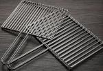 Folding Rust Proof Bbq Grilling Basket Stainless Steel Bbq Net Mesh For Fish