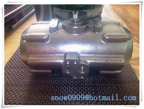 Buy cheap 304SS/316S stainless steel body quarter-turn pneumatic rotary actuators for VALVES from wholesalers