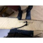 Discontinuous 0.3mm Galvanized Steel Pu Sandwich Panel Line