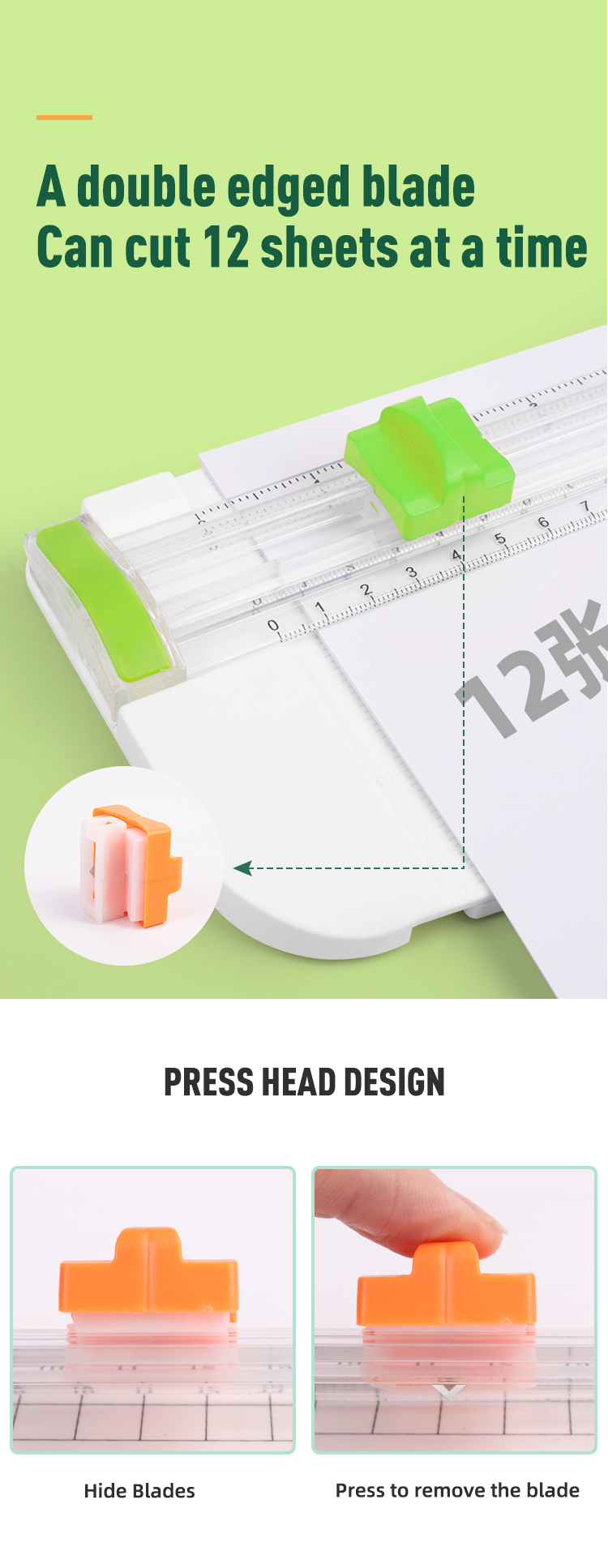 Professional Multifunctional Paper Cutter for DIY Scrapbook and Creative Needs