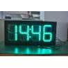 Buy cheap 12 Inch Outdoor Glare Led Time And Temperature Sign Board Red from wholesalers