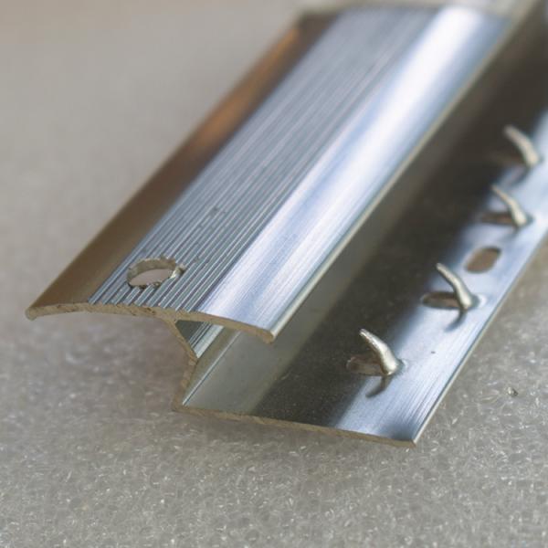 Buy cheap Aluminium Carpet Smooth Edge Trim Stripes Aluminum Carpet Trim 30mm from wholesalers