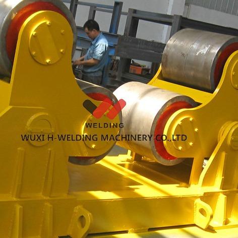 Buy cheap PU Steel Roller Self Aligned Rotator 100 T Welding Turning Roller Equipment from wholesalers