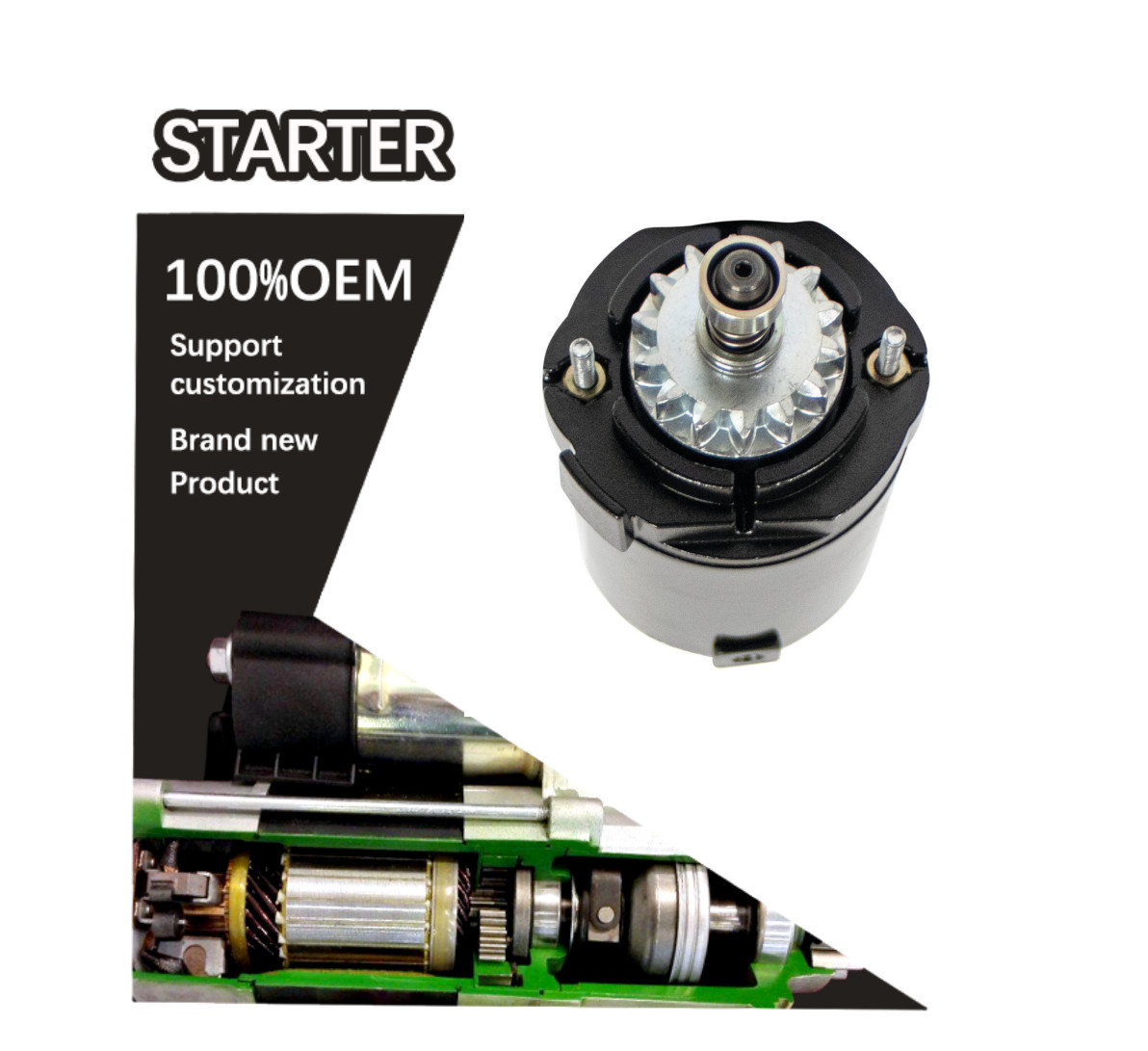 12V 14T CCW STARTER 20-098-01, 20-098-01s, 20-098-05, 20-098-05s, 20-098-06, 20-098-06s, 20-098-08, 20-098-10, 20-098-1