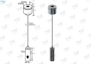 Buy cheap Easy Adjust Aquarium Light Hanging Kit / Steel Wire Suspension Kit Custom Color from wholesalers