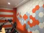 High Density Sound Proofing Acoustic Wall Ceiling Panel Polyester Fiber Acoustic