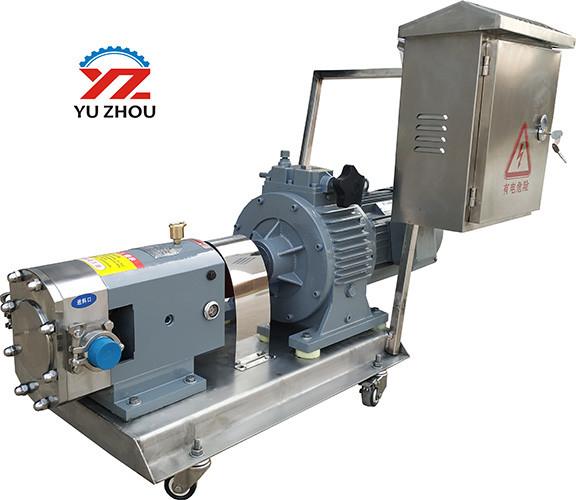 Buy cheap High Efficiency Sanitary Lobe Pump With Variable Frequency Converter from wholesalers