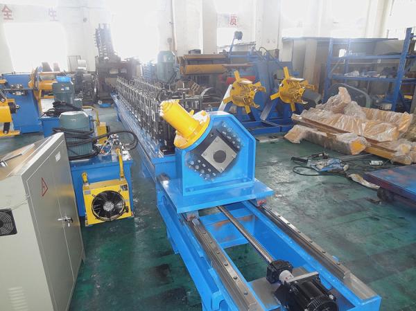 Servo Flying Cutting Stud And Track Roll Forming Machine High Speed CE