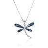 Buy cheap 29mm 5 Gram Dragonfly Pendant Necklace 20in S925 Silver Necklace SGS from wholesalers