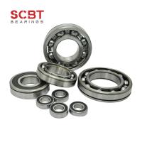 Buy cheap 6005-2RS 6005-ZZ 6005-2RSN Deep Groove Ball Bearings Chrome Steel Material product