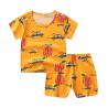 Buy cheap Summer Kids Pajama Set Plain Animal Short Sleeve Tee And Shorts from wholesalers