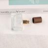 Buy cheap Portable 30ml Perfume Sub Bottle Glass Spray Walnut Beech Cover from wholesalers