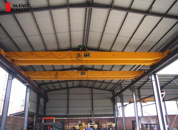Buy cheap Indoor 10T Double Girder Bridge Crane Electric Hoist Trolley Energy Saving from wholesalers