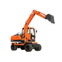 Buy cheap 6 Ton Small Wheel Excavator With Gear Pump 0.25m3 Bucket XY65W-8 product