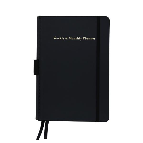 Buy cheap Undated A5 Business Planner Notebook , Leather Weekly Monthly Planner Round Corner from wholesalers