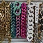 Peal Chain Tassel Fringe Spike Pendant Hangings Ornaments Decoration Resin