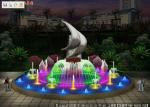 Digital Programmable Water Fountain , Beautiful Resin 4 Tier Water Fountain