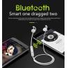 Buy cheap PDCMATE7mini wireless earphone microphone for phone stereo sport waterproof magnetic earbuds from wholesalers