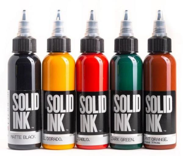 Buy cheap Matte Black Solid Ink Tattoo Ink Faster Coloring 30ML 60ML For Permanent makeup from wholesalers