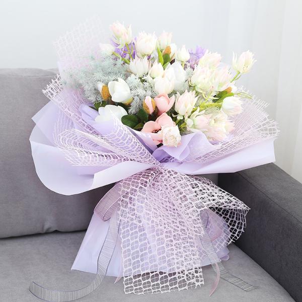 Buy cheap Elegant Wedding Decorative Artificial Flower Plastic Material from wholesalers