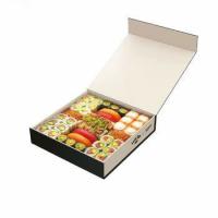 Buy cheap Recyclable Matte Varnish Cardboard Packaging Sushi Box product