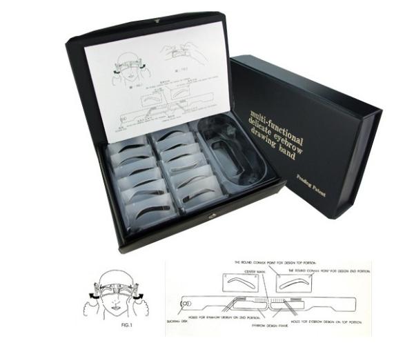 Buy cheap Permanent Makeup Tattoo Accessories Practice Eyebrow Drawing Band Kit 12pcs from wholesalers