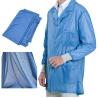 Buy cheap 3mm Diamond Lattice Carbon Grid 145gsm Knitted Anti Static Fabric Blue from wholesalers