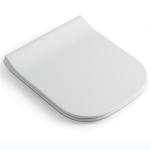 Sustainable Characteristics Square Shape Urea Soft Close Toilet Seat For