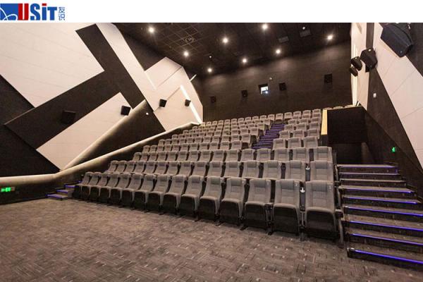 Buy cheap CA117 Folding Cinema Armchair commercial Theater Room Chairs from wholesalers