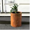 Buy cheap Flower Rusty Finish Round Corten Steel Planters For Garden from wholesalers