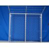Buy cheap High Security 18Ga - 13Ga 5 Foot Chain Link Fencing With Barbed Wire Antiwear from wholesalers