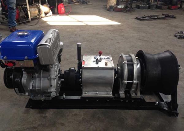 Buy cheap 5T gasoline engine Cable Winch Puller / Petrol Engine Powered Winch from wholesalers