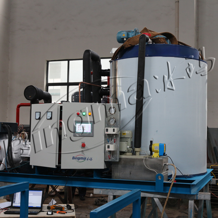 Hot Sales Products Freshwater Flake Ice Making Machine and transparent