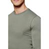 Buy cheap Custom Logo Blank Plain Cotton Spandex Long Sleeve Muscle Slim Fit Men T Shirts from wholesalers