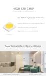 7W DC24V Rotatable Magnetic LED Track Light Easy Installation Indoor Decoration