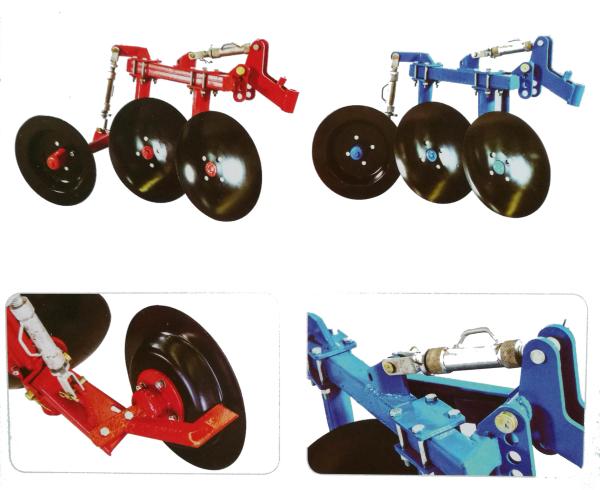 Buy cheap 2 Disc Plough W180mm Small Scale Agricultural Machinery For 12-18hp Walking Tractor from wholesalers