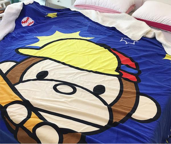 Buy cheap Cartoon Flat Screen Printed Blanket For Children 100% Polyester Eco - Friendly from wholesalers