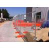 Buy cheap Mild Steel Wire Materials Non Permanent Pool Fence / Portable Construction Fence from wholesalers