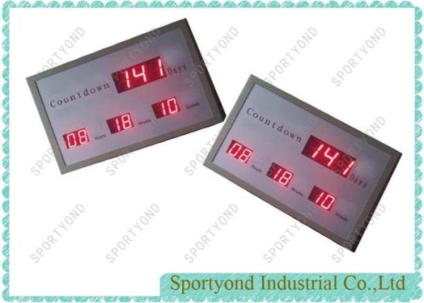 Buy cheap LED Digital Days Display with Electronic Countdown Timer and red light from wholesalers