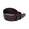 Buy cheap Genuine Mens Casual Leather Belt 3.8cm Width With Inlaid Leather Buckle from wholesalers