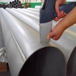 Elliptical Seamless Stainless Steel Pipe Tubes Spiral Welded For Decoration